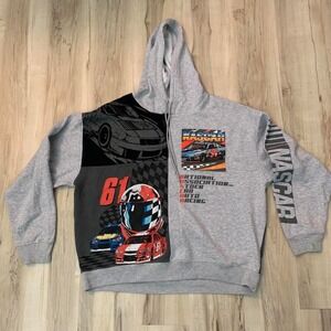 Nascar hoodie with racing graphics 2XL
